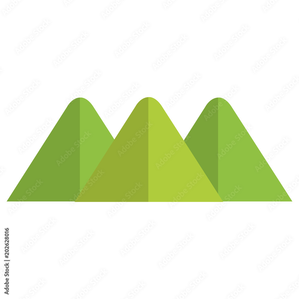 mountains scene landscape icon vector illustration design mountains scene landscape icon vector illustration design