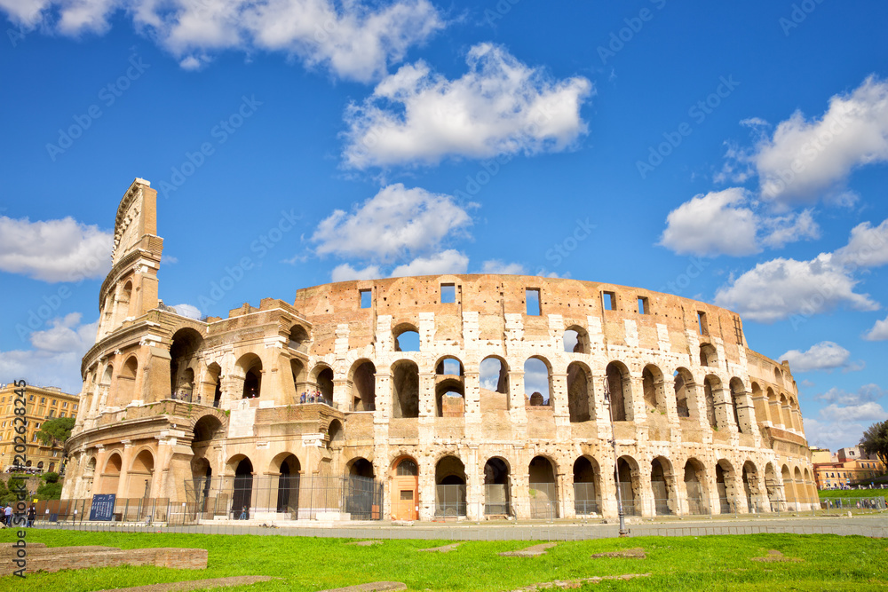 Colosseum or Coliseum (Flavian Amphitheater), Rome, Italy