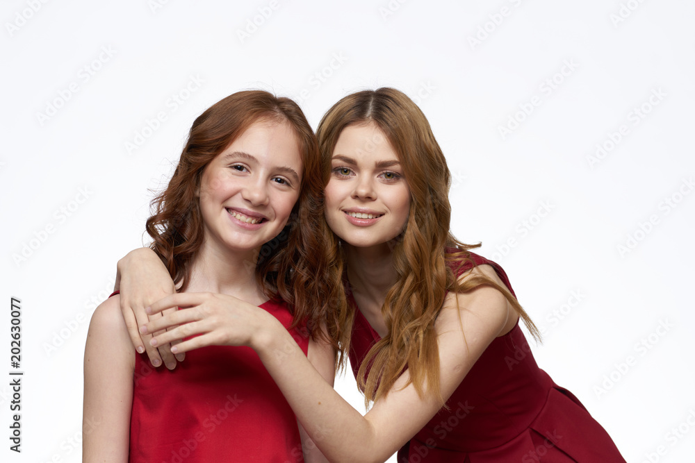 two young women two young women