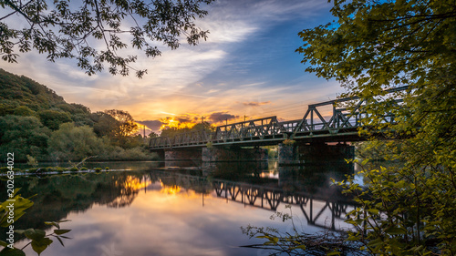 Eisenbahnbrücke am Hengsteysee Hagen