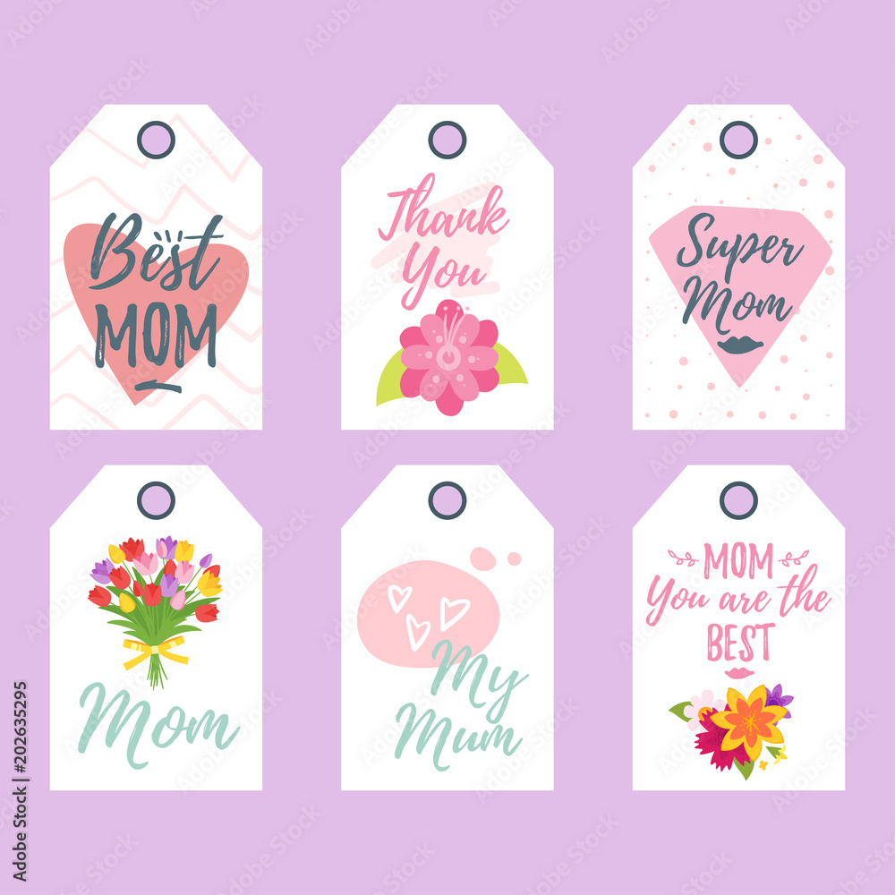 Mother Day tags