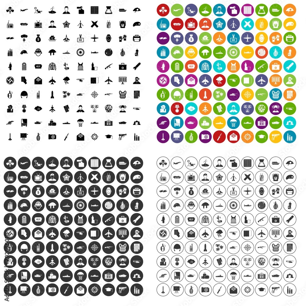 100 military journalist icons set vector in 4 variant for any web design isolated on white 100 military journalist icons set vector in 4 variant for any web design isolated on white