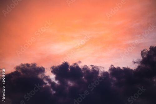 Fototapeta Naklejka Na Ścianę i Meble -  Beautiful sky with clouds and sunlight