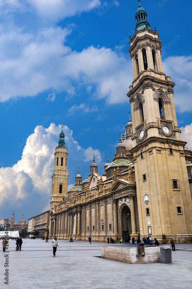Fotografie Pilar Square, Saragossa (Plaza del Pilar de Zaragoza)
