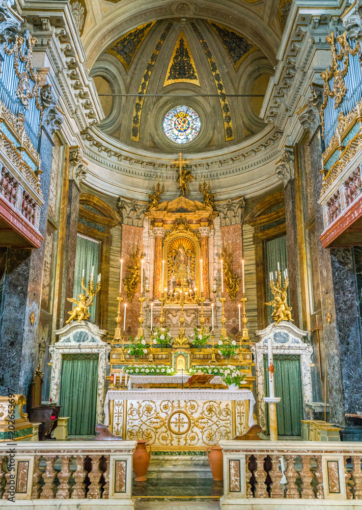 Church of Santa Maria in Via, in Rome, Italy.