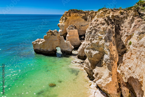 Portugal - Algarve - Klippen der Praia do Vale do Olival