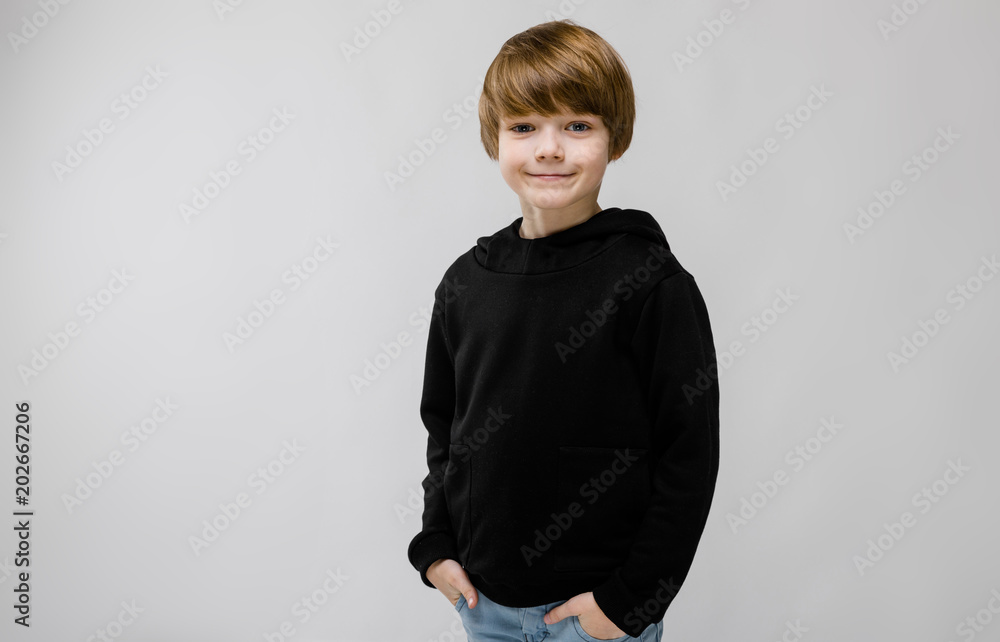 Teenage boy in fashionable clothes Teenage boy in fashionable clothes