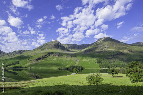 Lake District landscape in spring