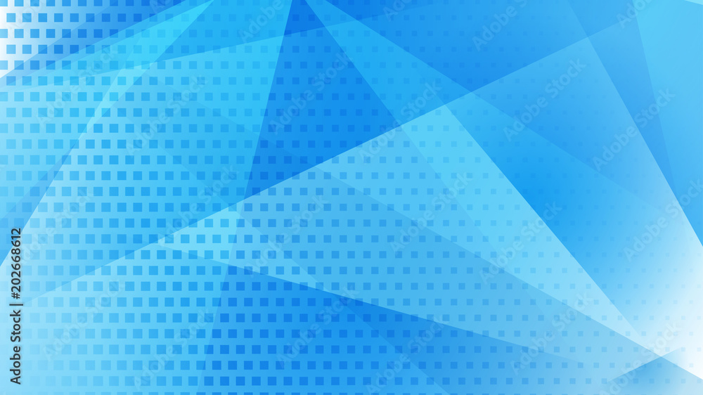 Abstract background of lines, polygons and halftone dots in light blue colors Abstract background of lines, polygons and halftone dots in light blue colors