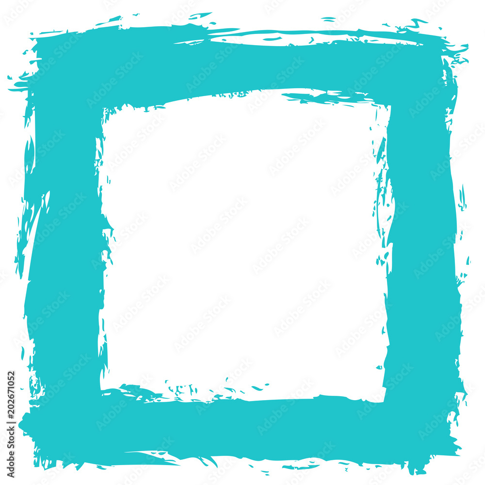 Blank frame by brushstroke texture Blank frame by brushstroke texture
