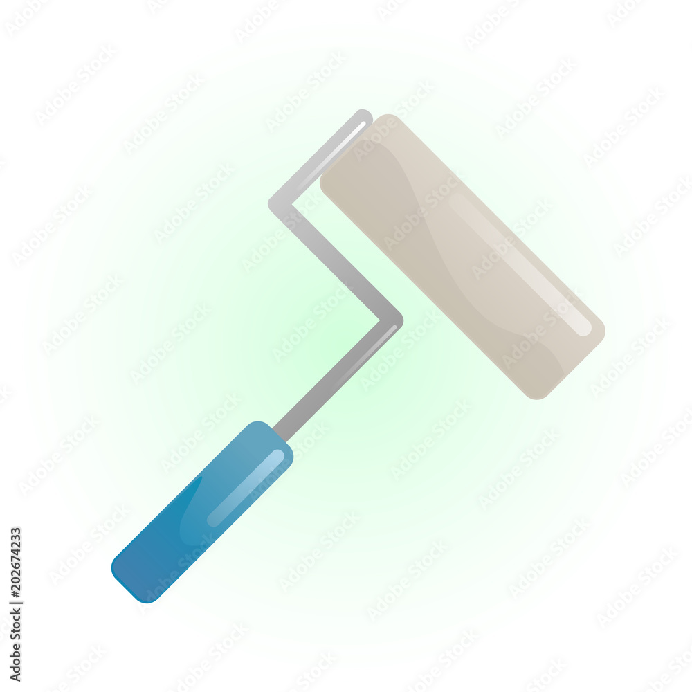 paint roller vector illustration paint roller vector illustration