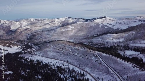 Drone footage Utah  Mountains photo