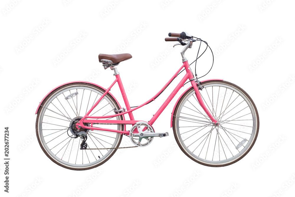 Female pink Bicycle