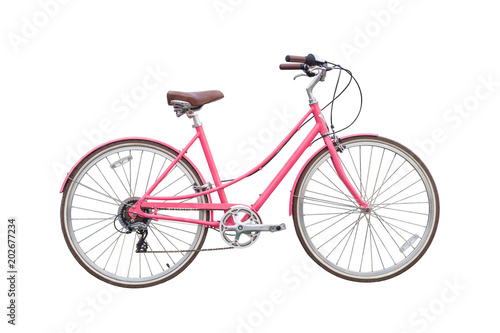 Female pink Bicycle