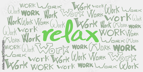 creative relax message