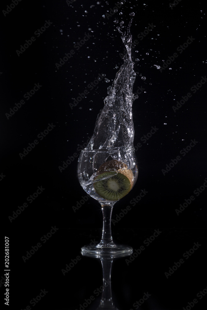 water, liquid, splash, isolated, kiwi water, liquid, splash, isolated, kiwi