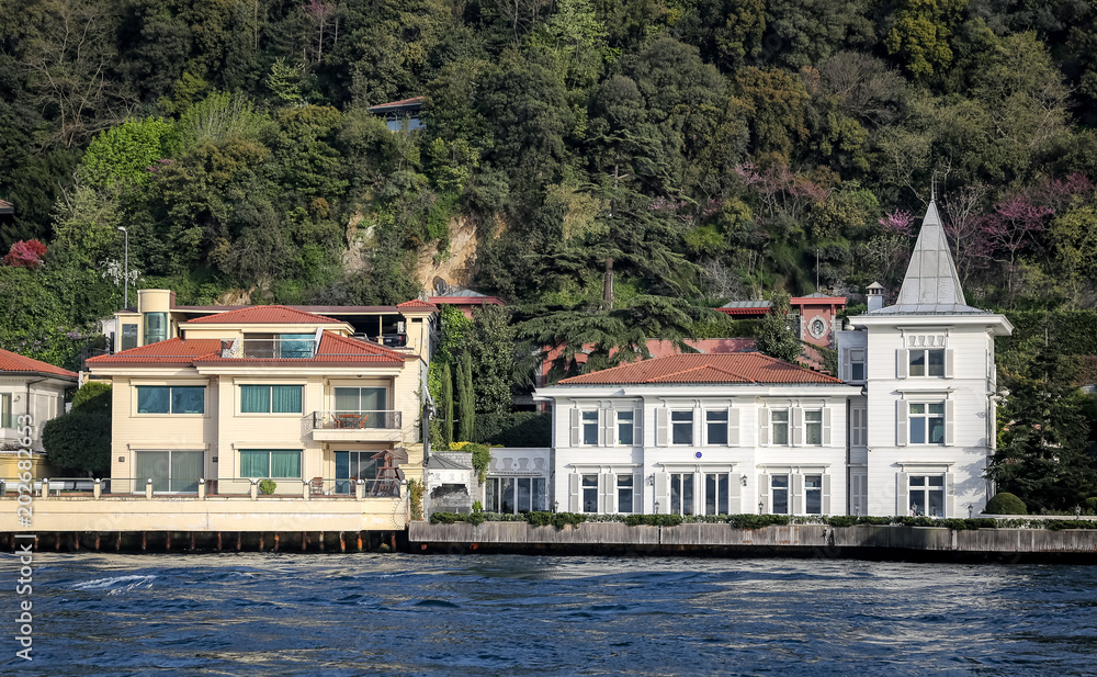 Buildings in Istanbul City, Turkey