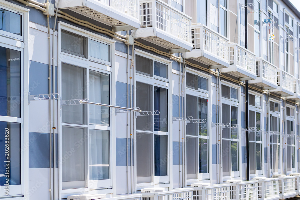 Fototapeta premium Building and Room for rent in Japan