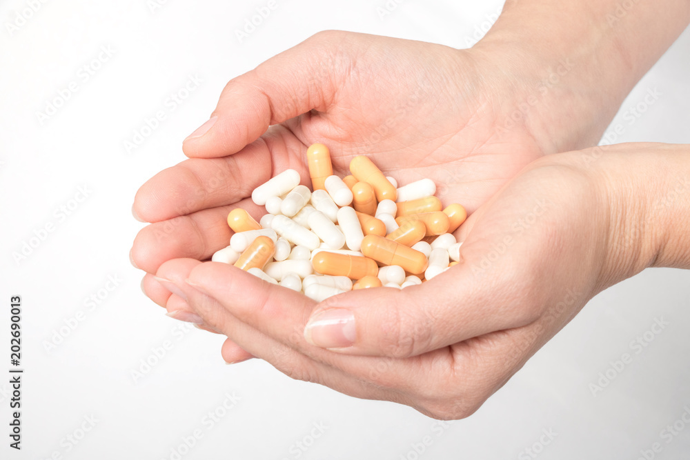 A handful of tablets A handful of tablets