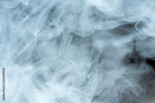 clouds of thick smoke, blurred abstract background