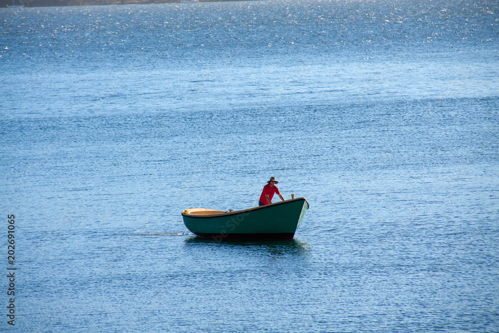 Bruny Island fisherman Bruny Island fisherman