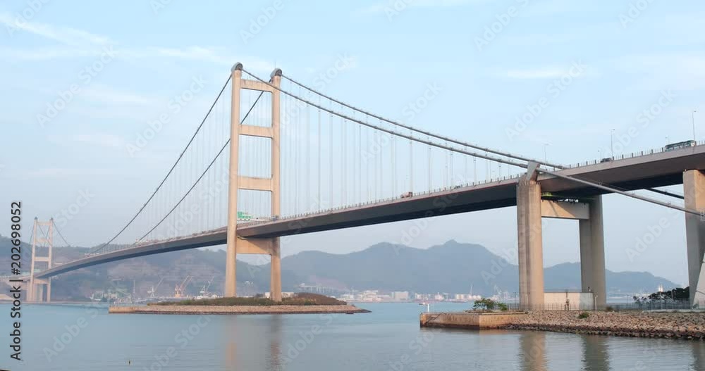 Hong Kong bridge, Tsing ma suspension bridge Hong Kong bridge, Tsing ma suspension bridge