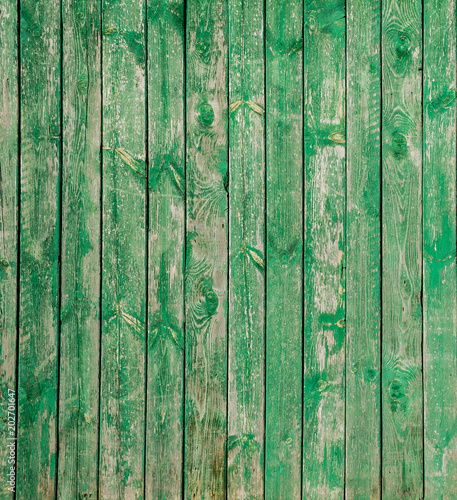 texture of the old green boards