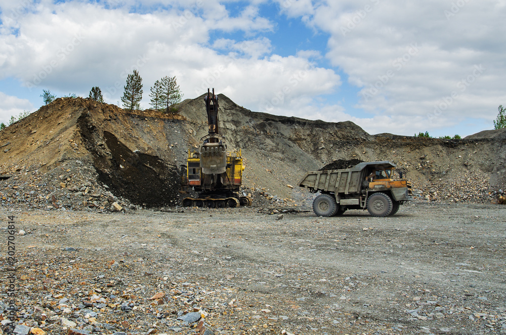  Development of a quarry for extraction of silica refractory rock.
