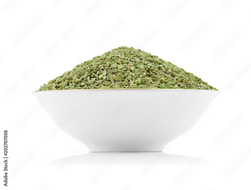 Φωτογραφία Healthy Fennel Seed or Saunf Indian Traditional Digestive Food