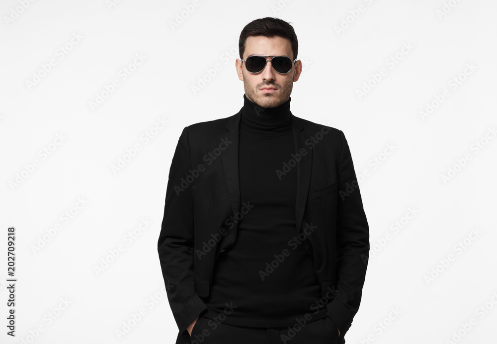 Black turtleneck guy shop