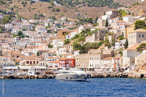 Fototapeta Naklejka Na Ścianę i Meble -  Approaching Hydra - Saronic Islands