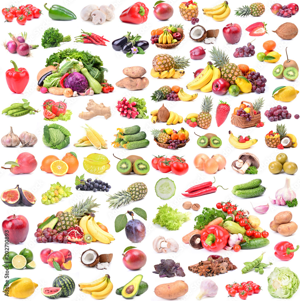 Fruit and vegetables Fruit and vegetables