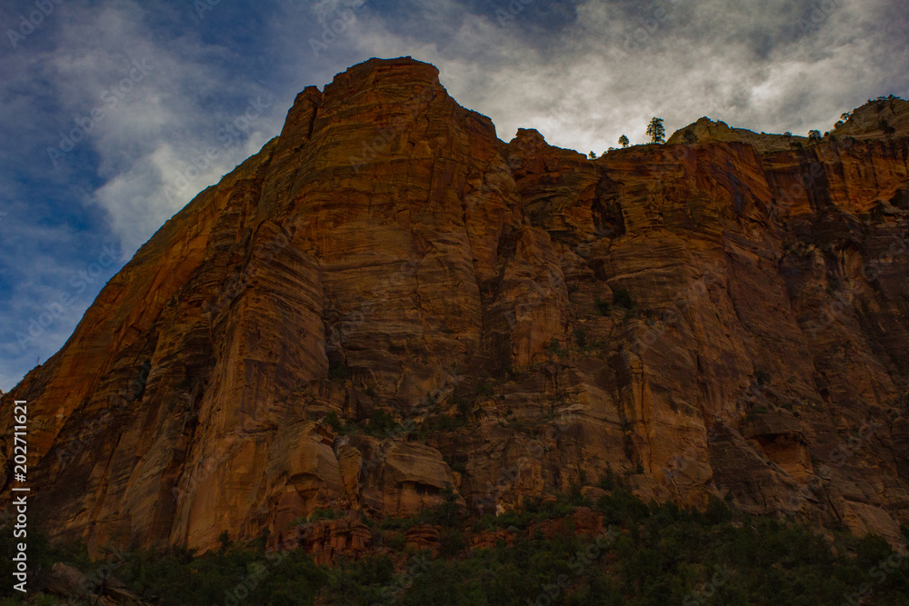 Fototapeta premium 4.7.2018 - hiking Angels Landing through Zion