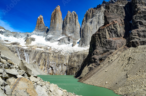 The Three Towers, Torres del Paine National Park, Patagonia, Chile