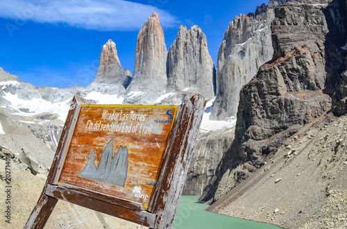 The Three Towers, Torres del Paine National Park, Patagonia, Chile