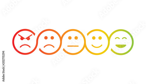 your feedback emoji flat