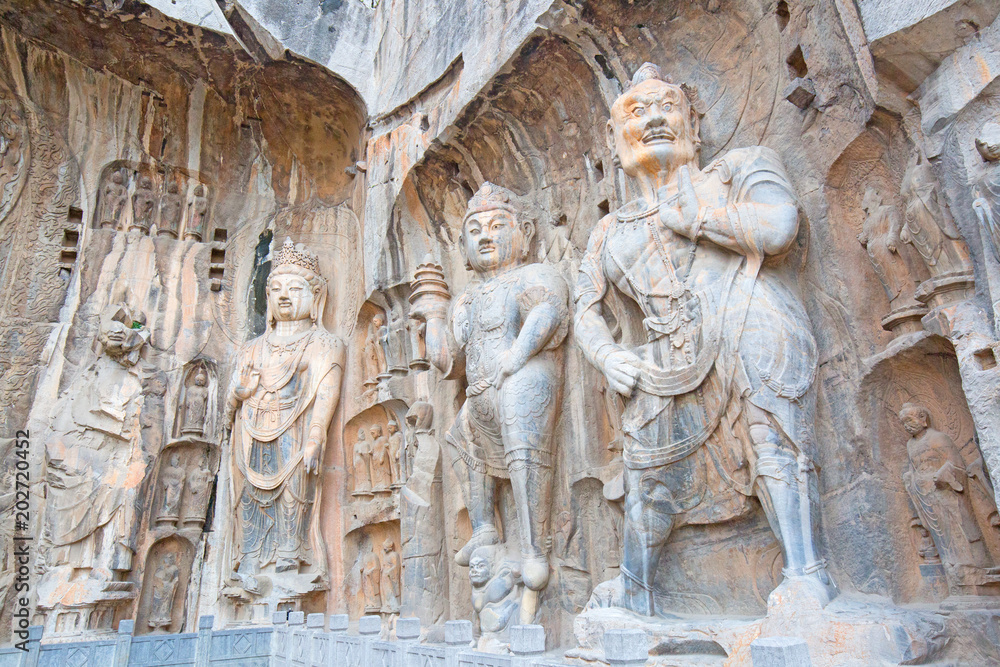 Obraz premium Longmen Grottoes