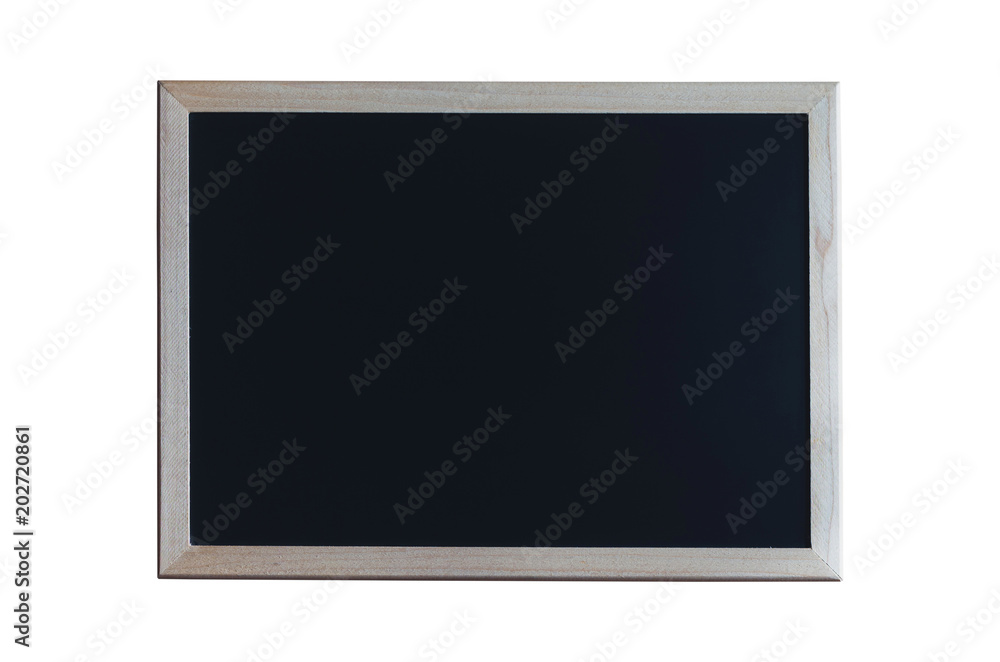 wooden black board isolated on white background. wooden black board isolated on white background.