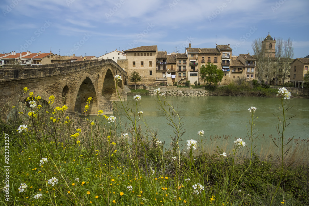 Puente la Reina is a beautiful village in Navarre province, Spain
