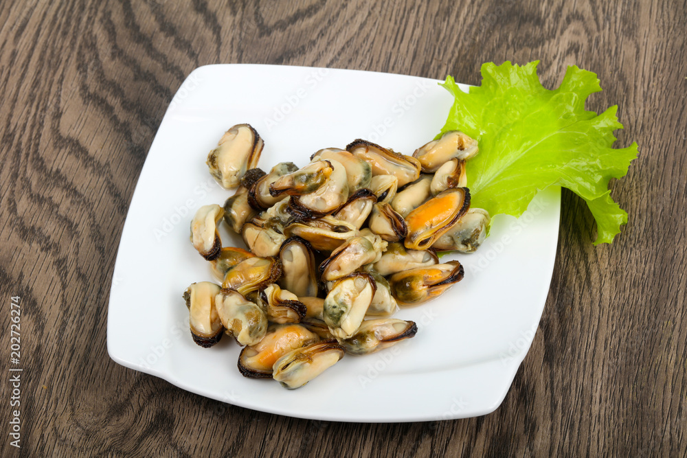Pickled mussels Pickled mussels