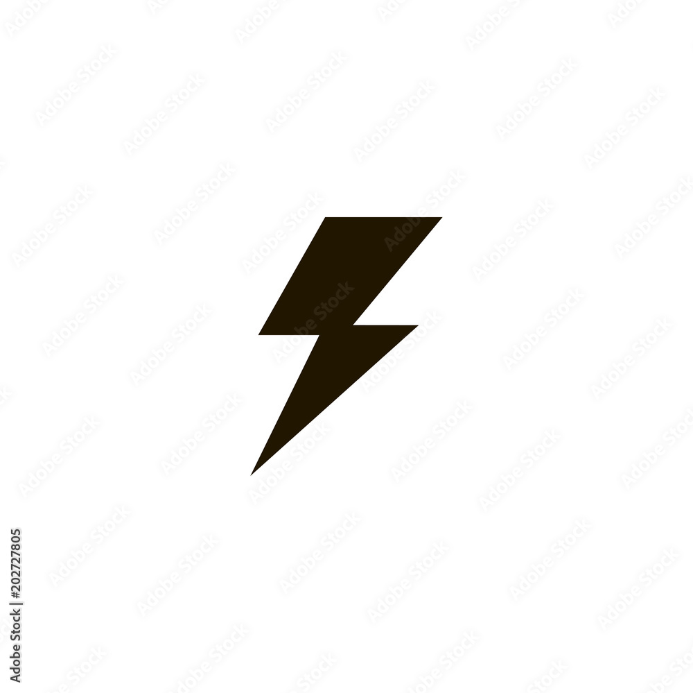 lightning icon. sign design lightning icon. sign design