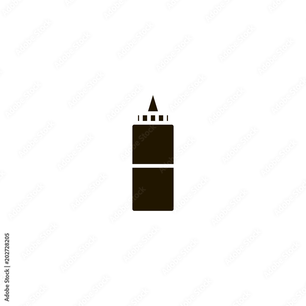 sauce bottle icon. sign design sauce bottle icon. sign design