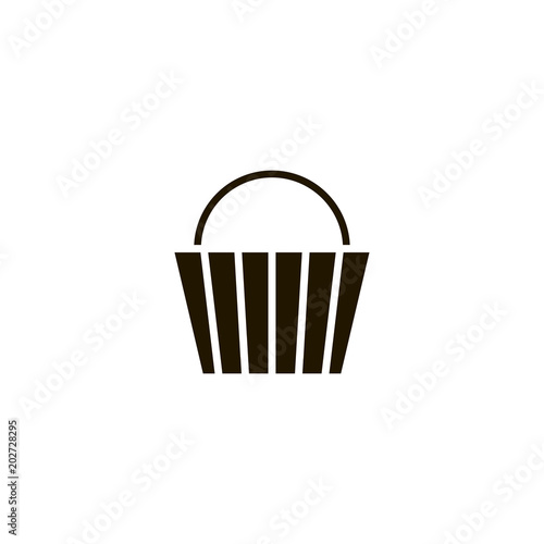 basket icon. sign design