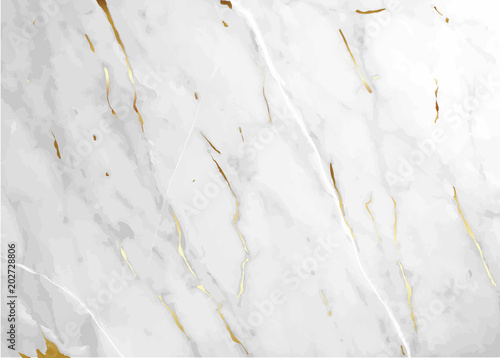 Marble with golden luxury texture background vector illustration © TWINS DESIGN STUDIO