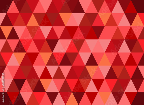 abstract geometric vector background, triangle pattern.