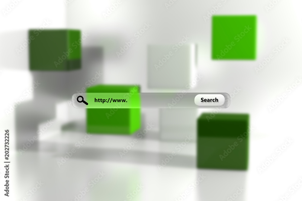 Search engine against abstract background Search engine against abstract background