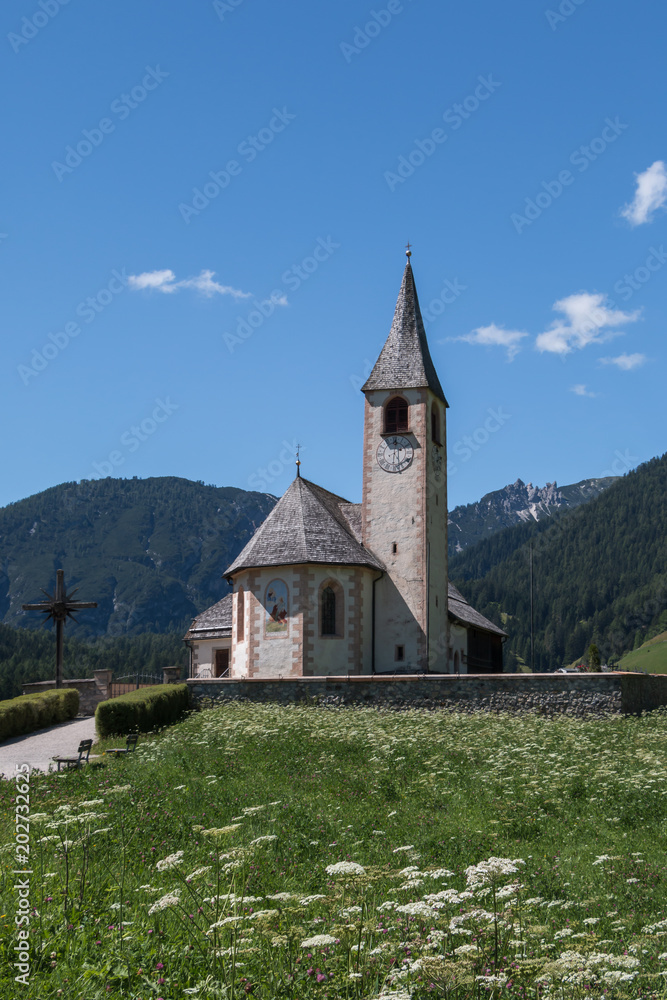 Kapelle, Kirch in San Vito - Südtirol - Dolomiten - Alpen Kapelle, Kirch in San Vito - Südtirol - Dolomiten - Alpen