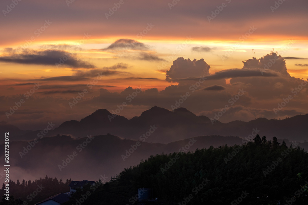 Obraz premium MAgic hours in Taiwan