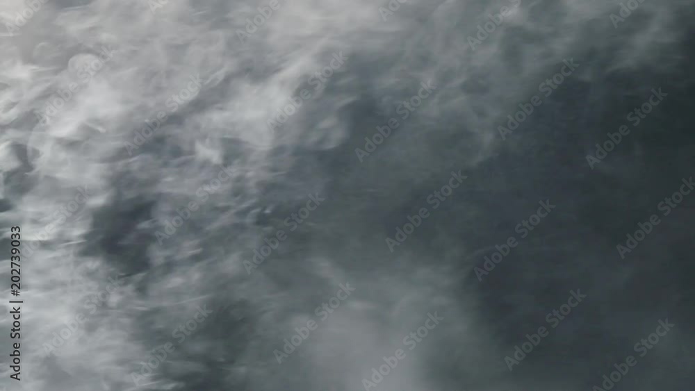 slow motion vapor steam over black background slow motion vapor steam over black background