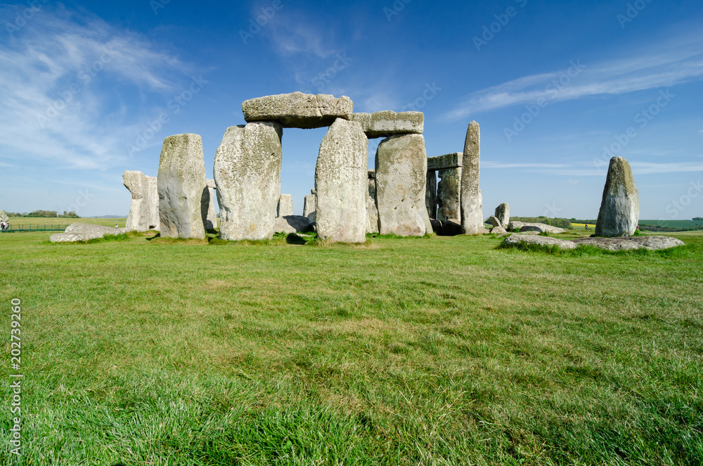 Naklejka premium Stonehenge, Salisbury, England.